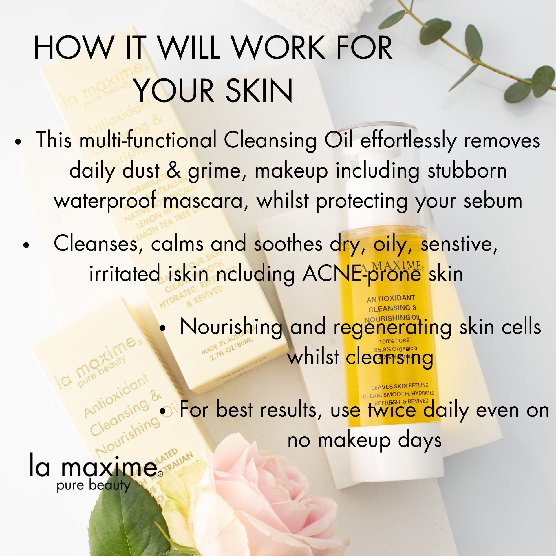 Cleansing Oil benefits