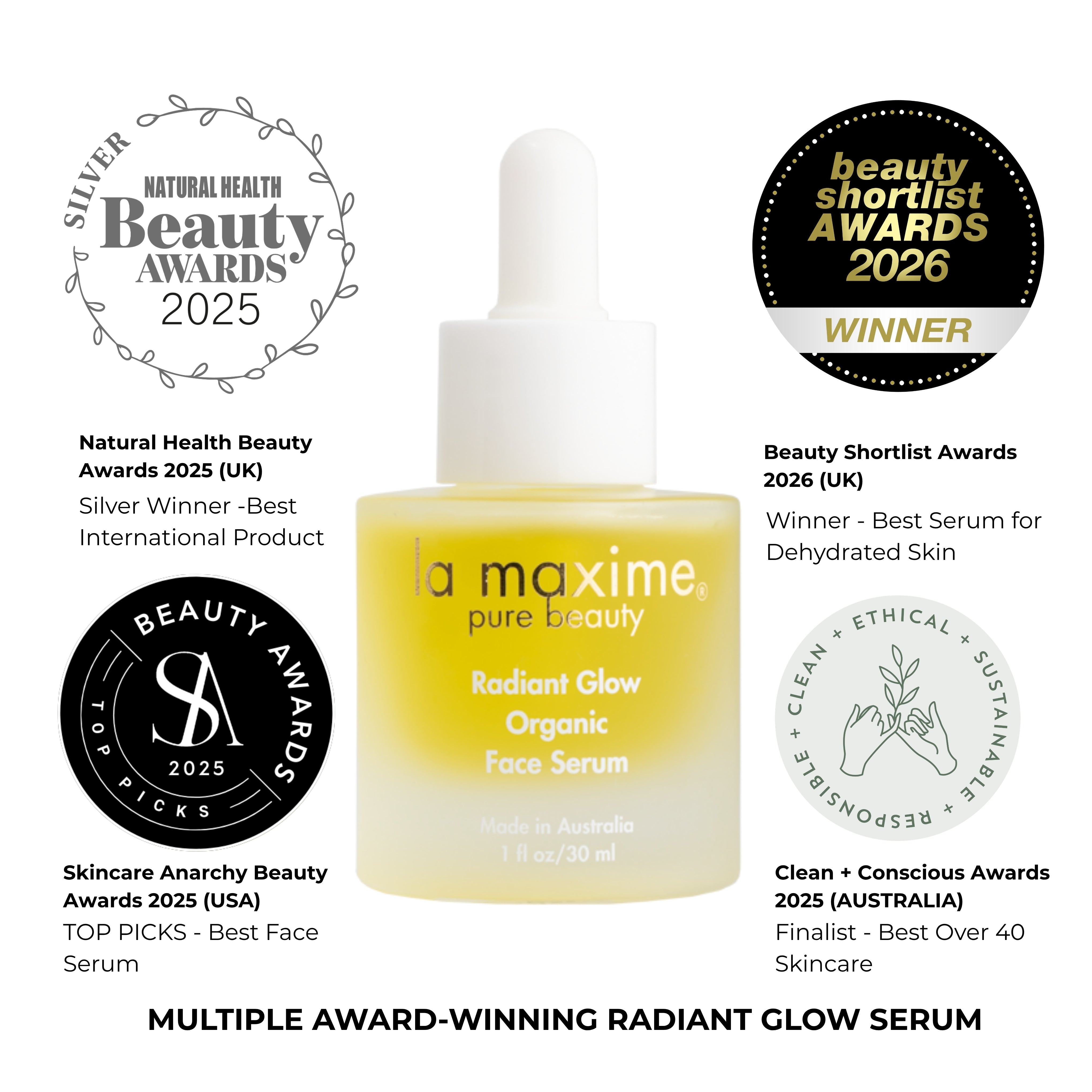 Radiant Glow Organic Face Serum