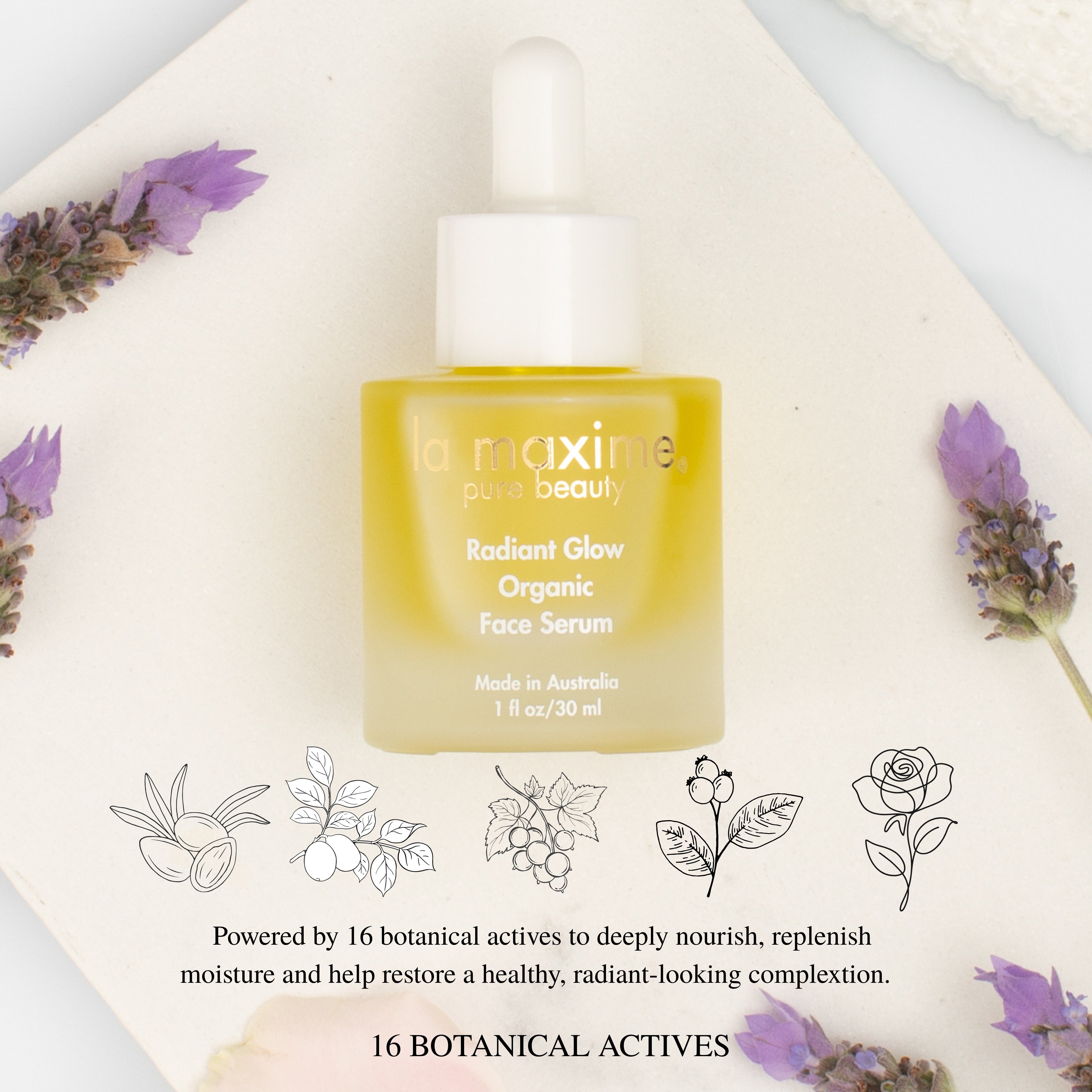 Radiant Glow Organic Face Serum