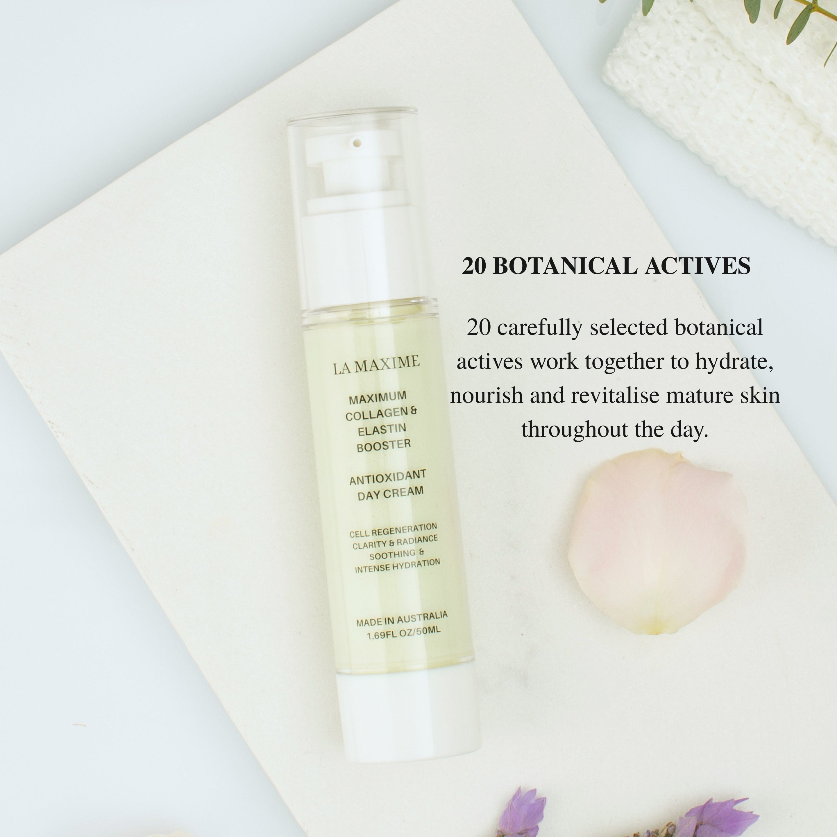 Maximum Collagen & Elastin Booster Antioxidant Day Cream