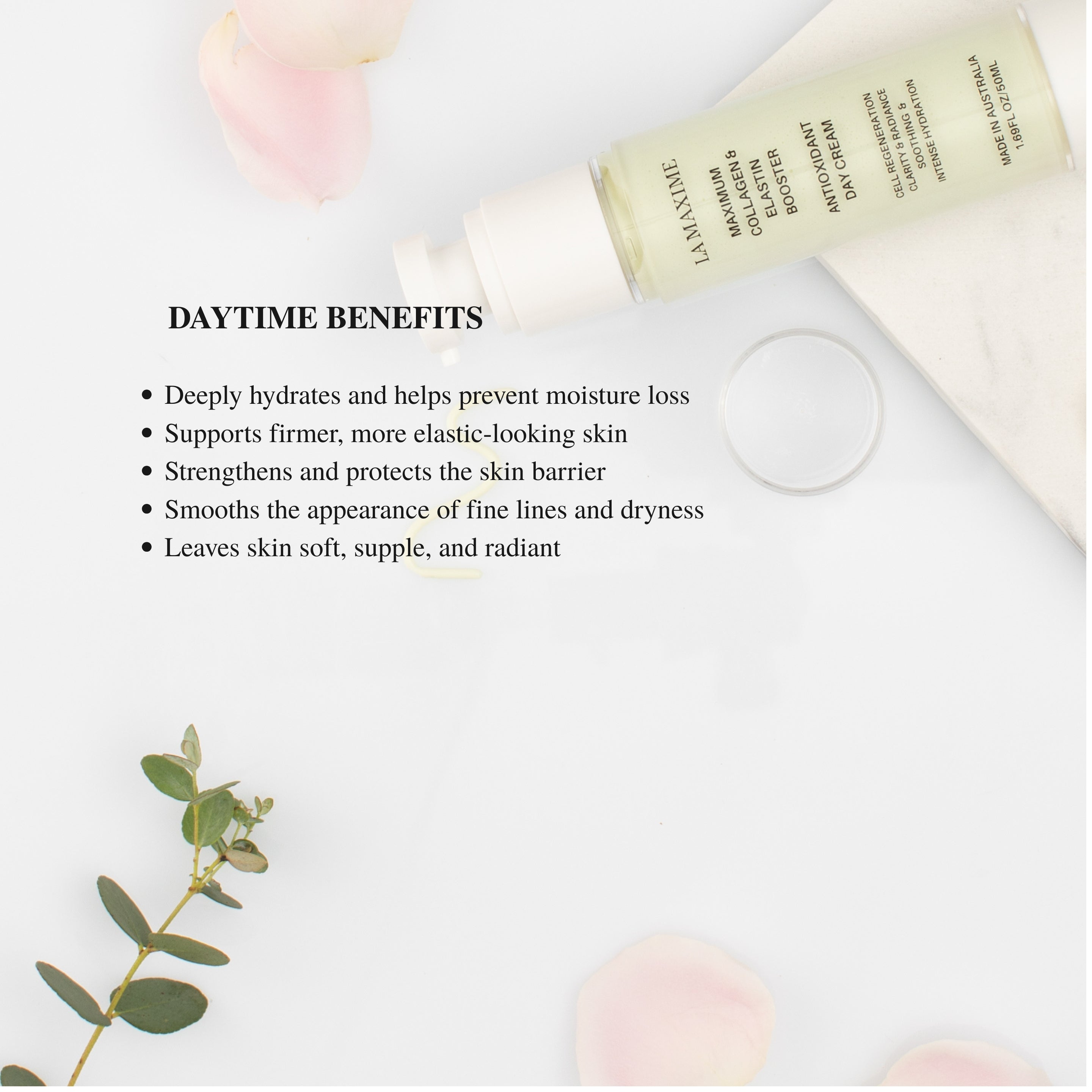 Maximum Collagen & Elastin Booster Antioxidant Day Cream