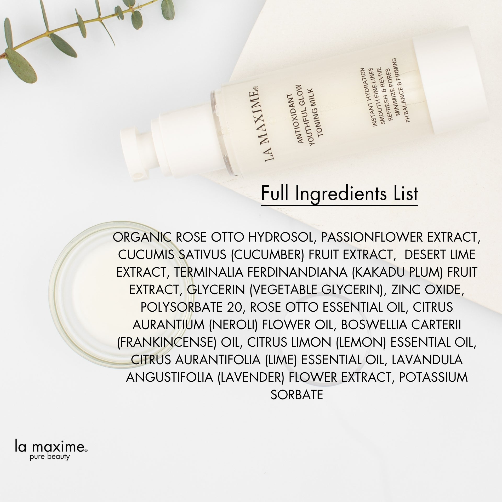 Antioxidant Youthful Glow Toning Milk