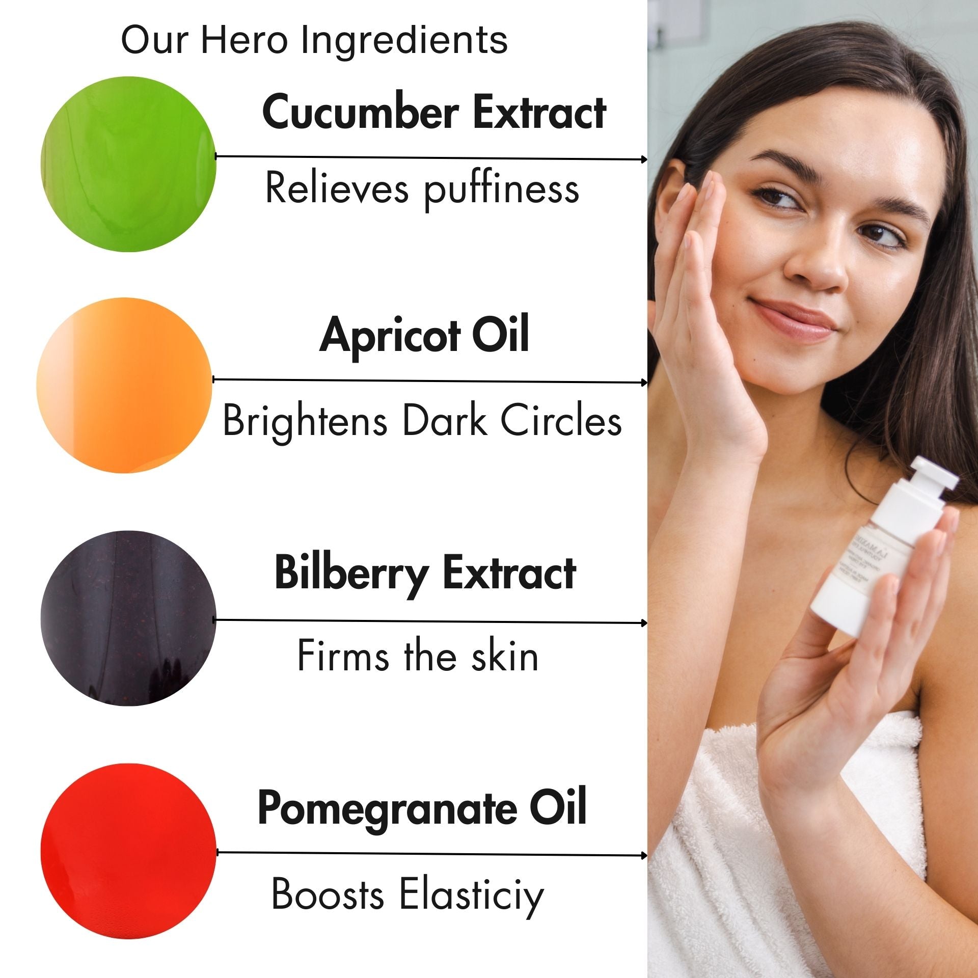 Youthful Eyes Anti-Wrinkle Organic Eye Cream : Dermatologist tested, clinically proven