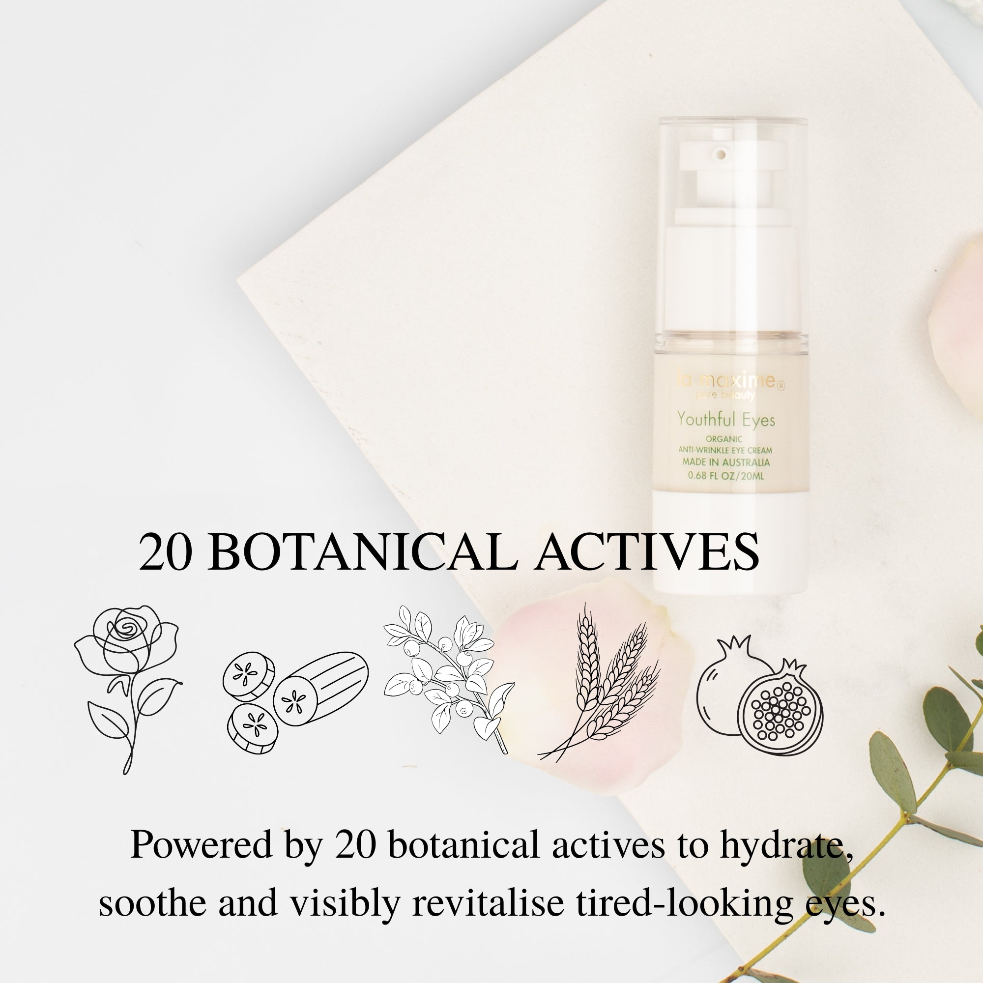 Youthful Eyes Organic Anti-Wrinkle Eye Cream
