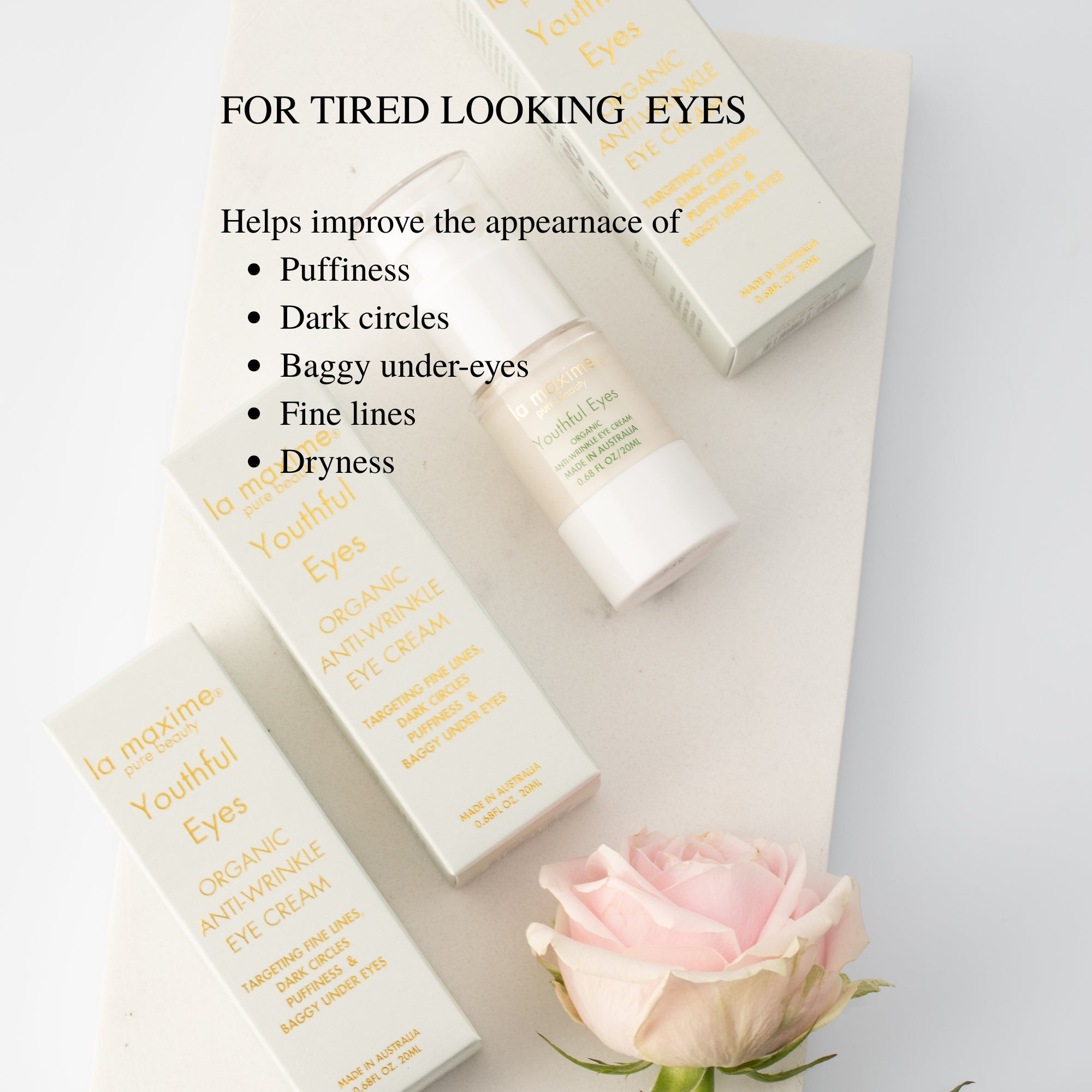 Youthful Eyes Organic Anti-Wrinkle Eye Cream