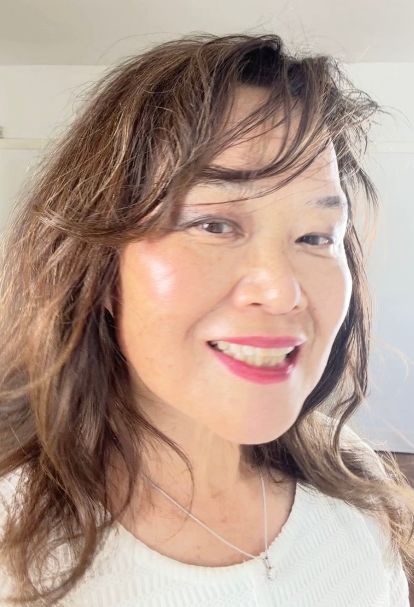 After — smoother, brighter, more defined