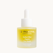 Radiant Glow Organic Face Serum for dry, mature skin