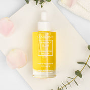 Luxury natural body oil for dry mature skin LA MAXIME Heavenly Glow Regenerating Body Oil