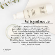 Toning Milk Full Ingredients List
