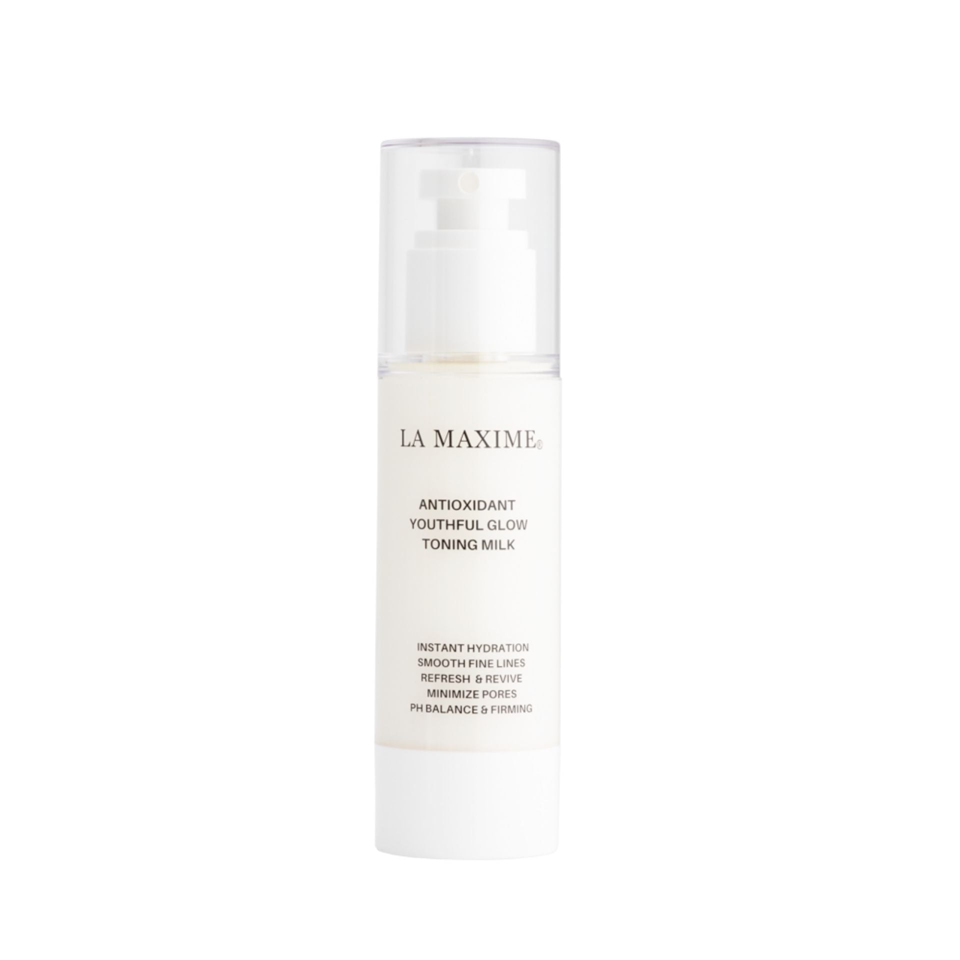 LA MAXIME Antioxidant Youthful Glow Toning Milk for mature skin hydration and skin balance