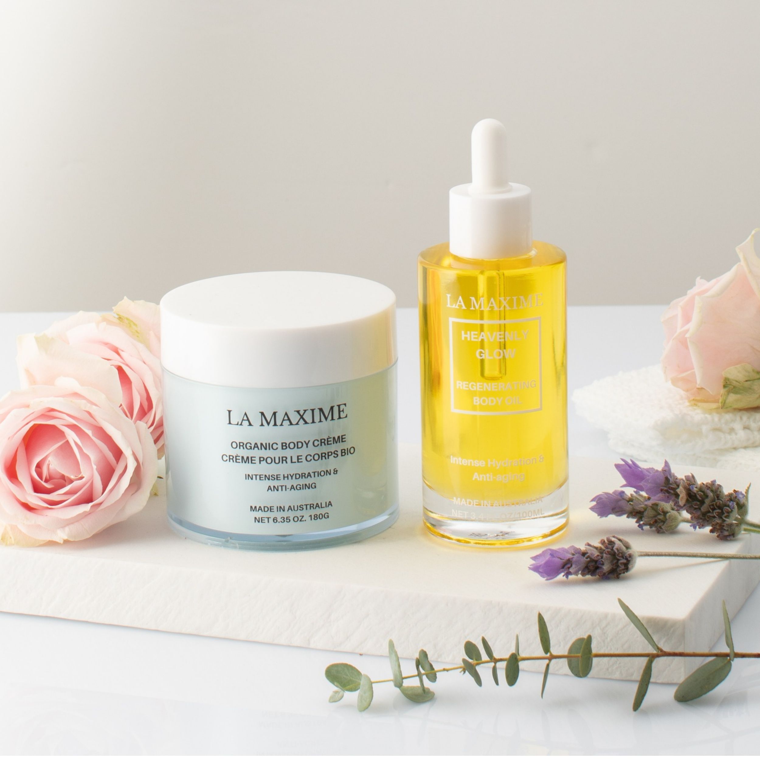 Body Ritual Set | Nourishing Body Oil & Cream