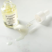 Premium botanical eye oil for mature skin designed to deeply nourish improve elasticity and enhance glow