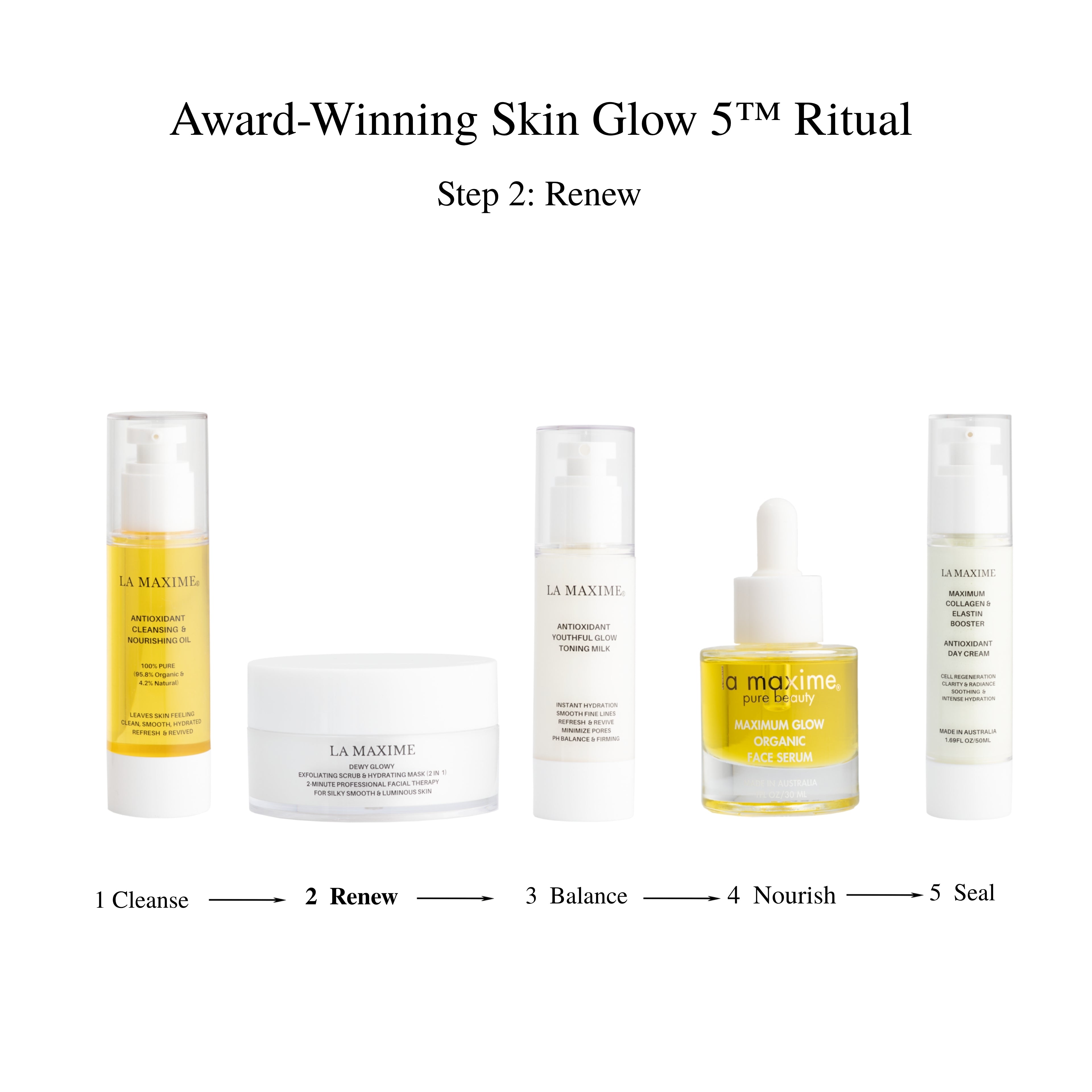 Dewy Glowy Exfoliating Scrub & Hydrating Mask (2 in 1)