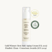 LA MAXIME award winning anti aging night cream recognized in  UK and Australia for mature skin overnight care