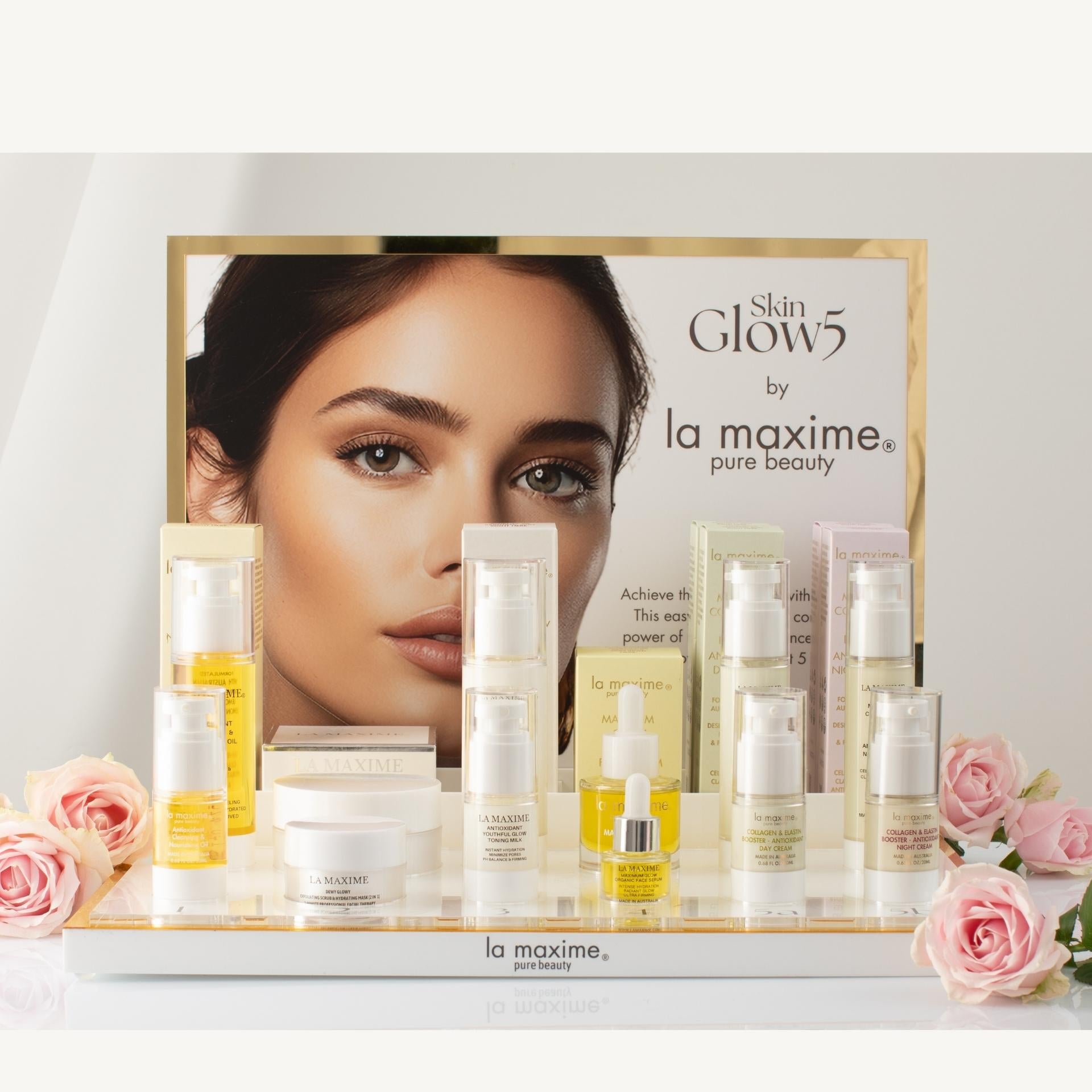 LA MAXIME skin glow 5  skincare ritual for mature skin