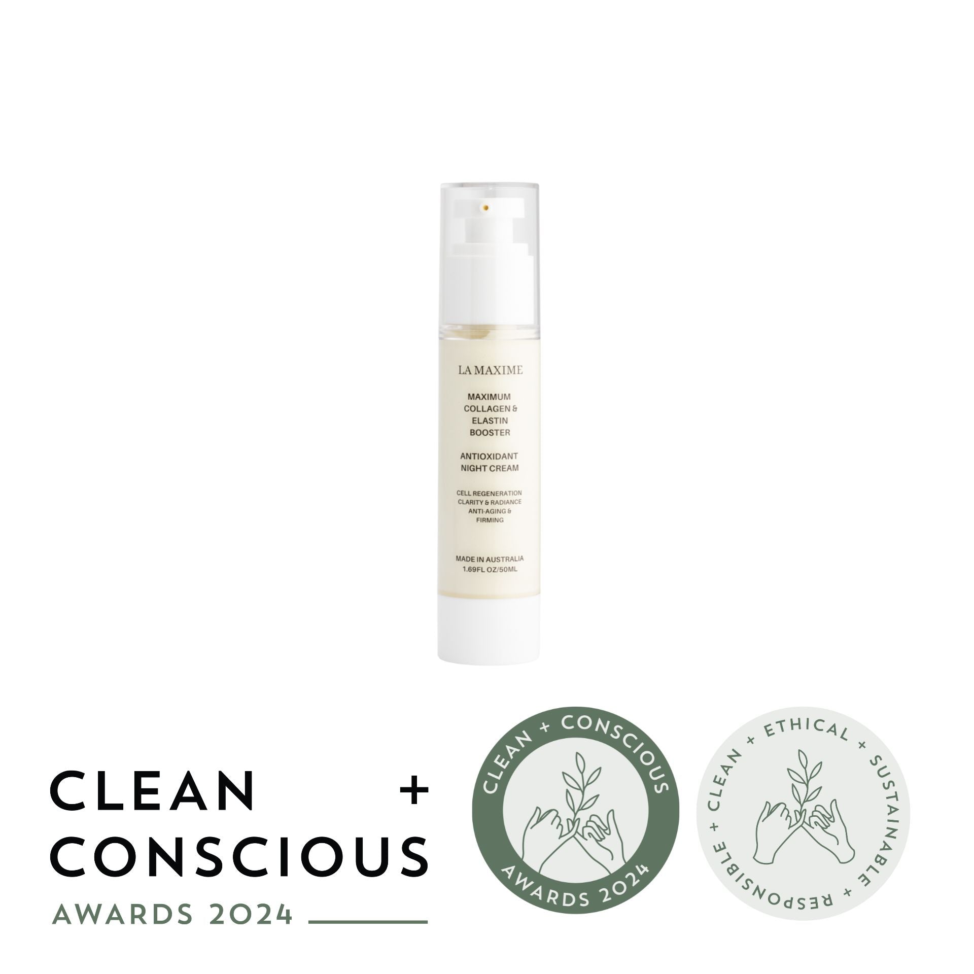 MAXIMUM COLLAGEN & ELASTIN BOOSTER ANTIOXIDANT NIGHT CREAM